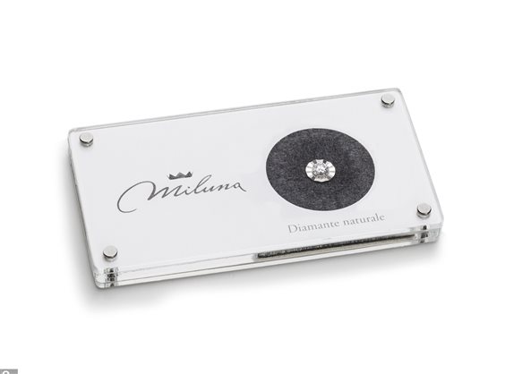 Pietra certificata Miluna BLISTER - IL DIAMANTE ETERNO in Diamante Diamante M1DIA005G7 - M1DIA005G7